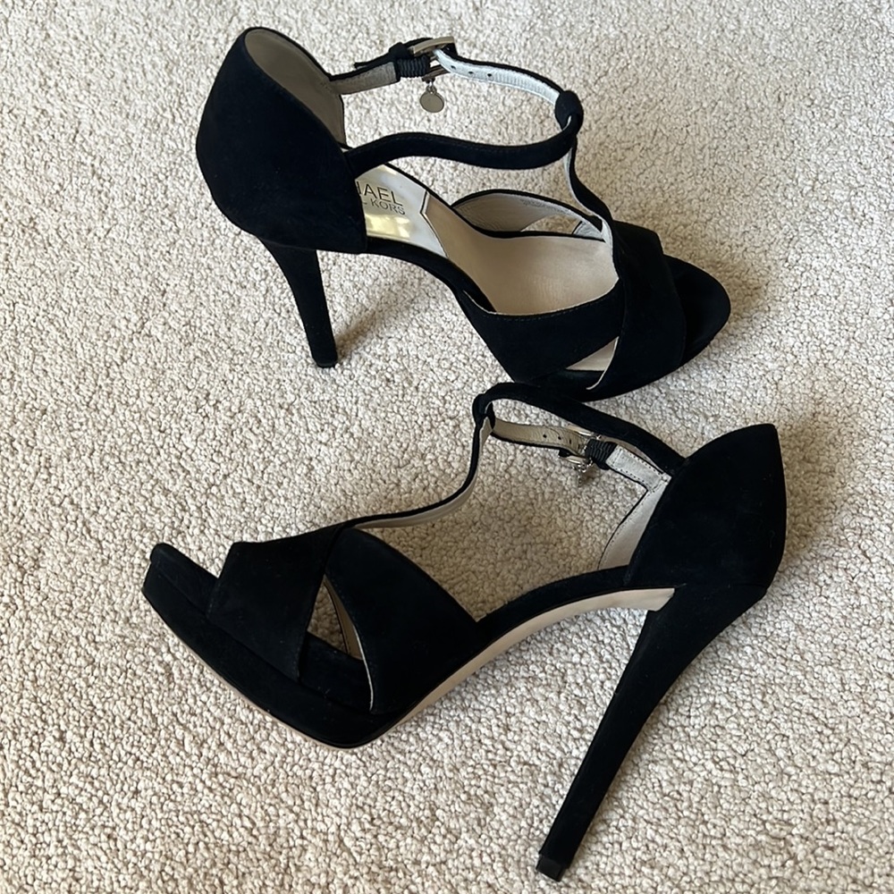 Michael Kors Suede Sandals 7.5 - Picture 3 of 9